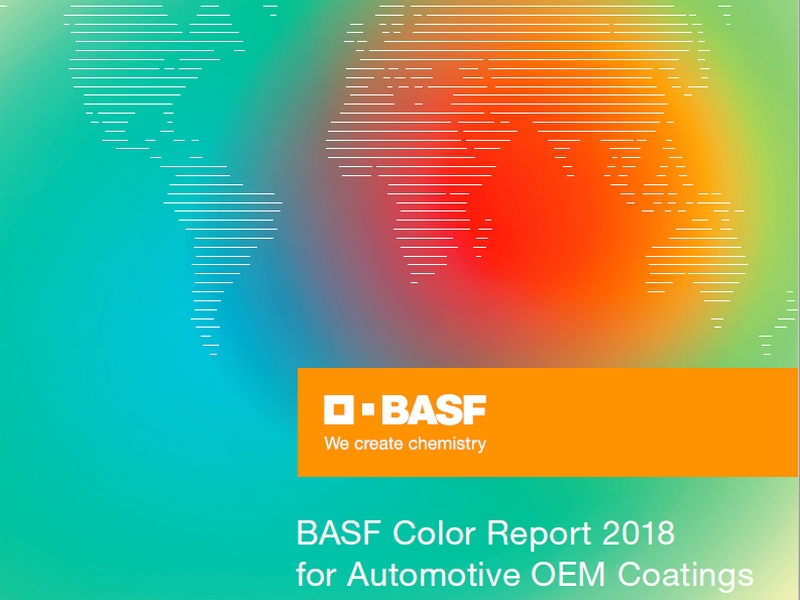 BASF analyzoval barevné trendy za rok 2018